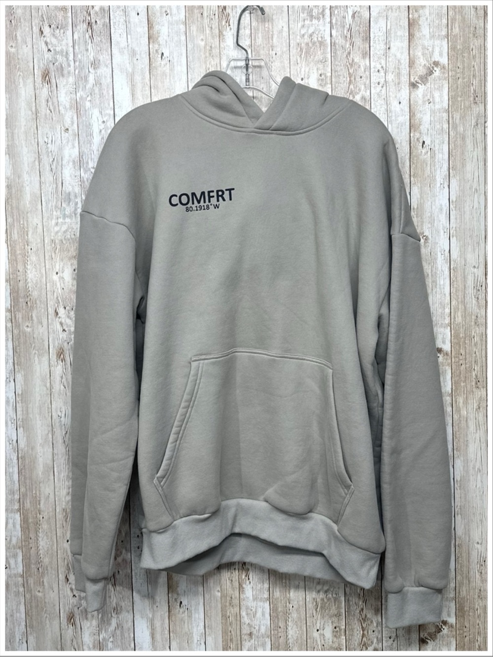 COMFRT Signature Oversized Hoodie – Unisex Size XL ~ Item #X4